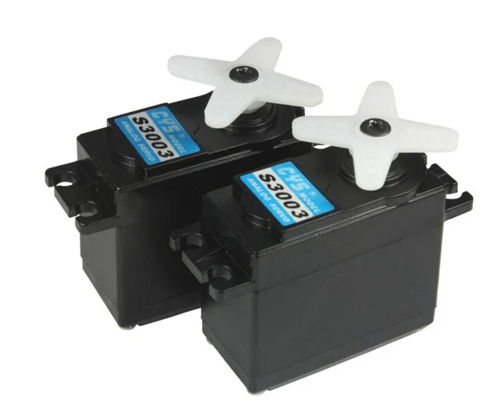 Analog 3kg Plastic Gear Servo X2pcs YS-S3003 C for RC model Buggy Car Truck Truggy spare parts