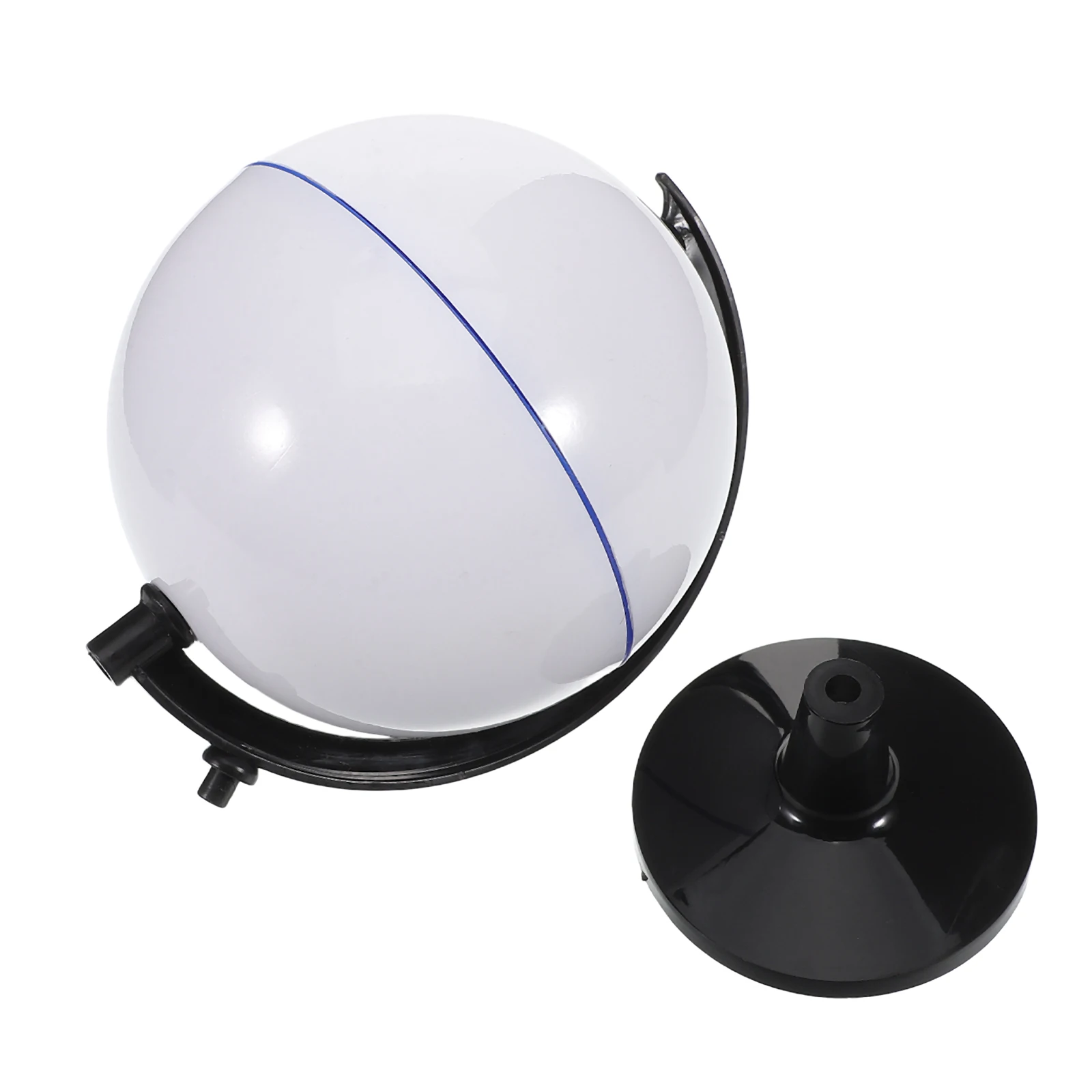 

3D Rotating Blank Diy Graffiti Rewritable Earth Globe Creative Geography Learning For Kids Unpainted Globe For Art Crafts