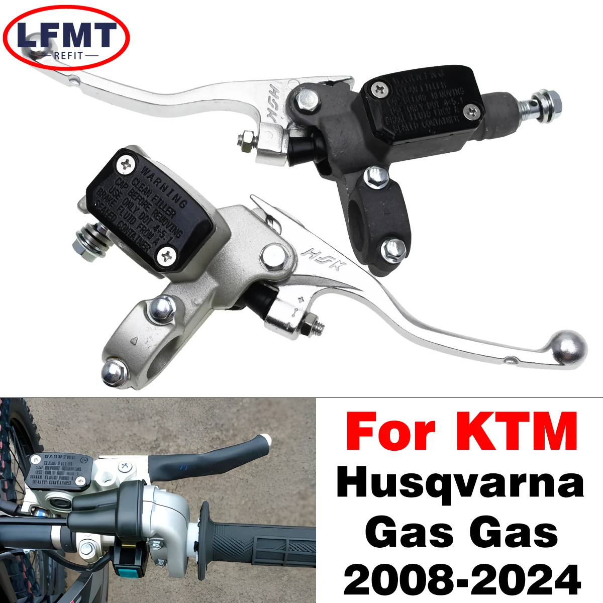 

For KTM XC SX EXC XCW XCF SXF EXCF XCFW 125 150 250 300 350 450 500 Front 7/8'' 22mm Hydraulic Brake Clutch Pump Master Cylinder