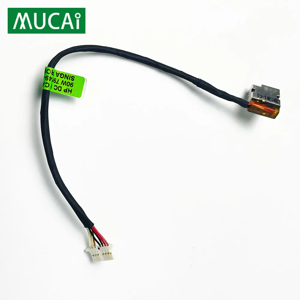 

DC Power Jack with cable For HP 17-G 17-G121WM 17-G179NB 17-S 17-Q 17-BS 17M-BW TPN-C123 laptop DC-IN Flex Cable 799750-S23