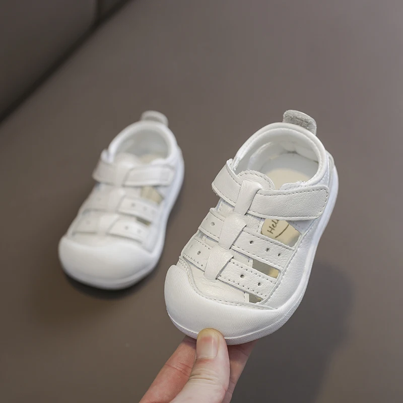 Summer Baby Boys Girls Sandals Infant Toddler Shoes Children Anti-collision Sandals Outdoor Soft Bottom Kids Beach Shoes Comfort