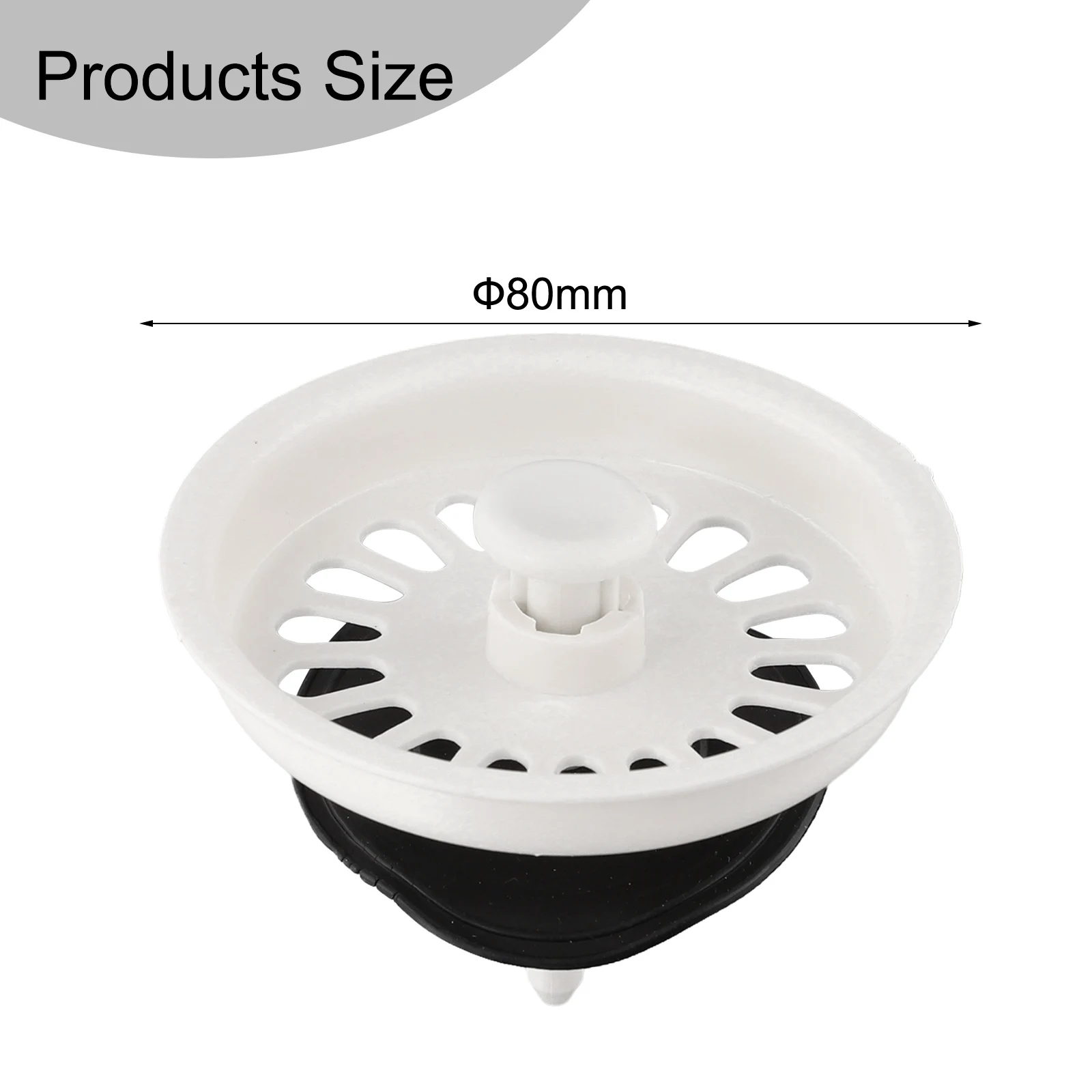 قوي جديد العملي الطراز القديم المطبخ استنزاف المياه بالوعة المطبخ غطاء غطاء البلاستيك ضيق ختم استنزاف المياه