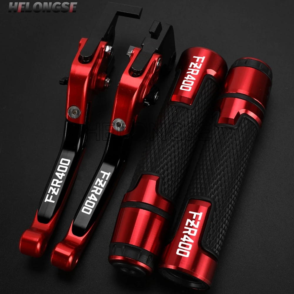 Motorcycle Adjustable Foldable Brake Clutch Levers Handle Handlebar Ends FOR YAMAHA FZR 400 1987 1988-1990 1989 FZR400 FZR-400