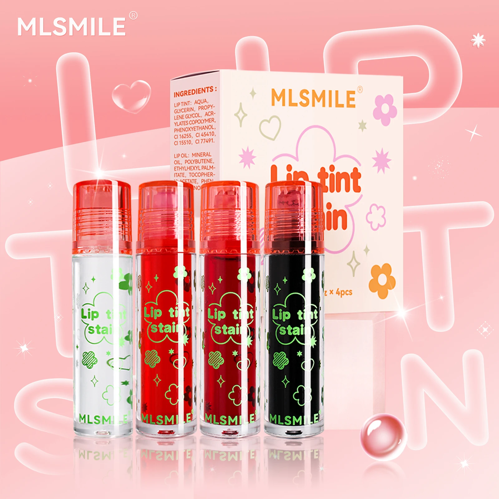 أحمر شفاه سائل بلون الخدود والشفاه ، كوب غير لاصق ، صبغة عالية ، يدوم طويلاً ، ألوان زاهية ، 8 ألوان ، 1: 1