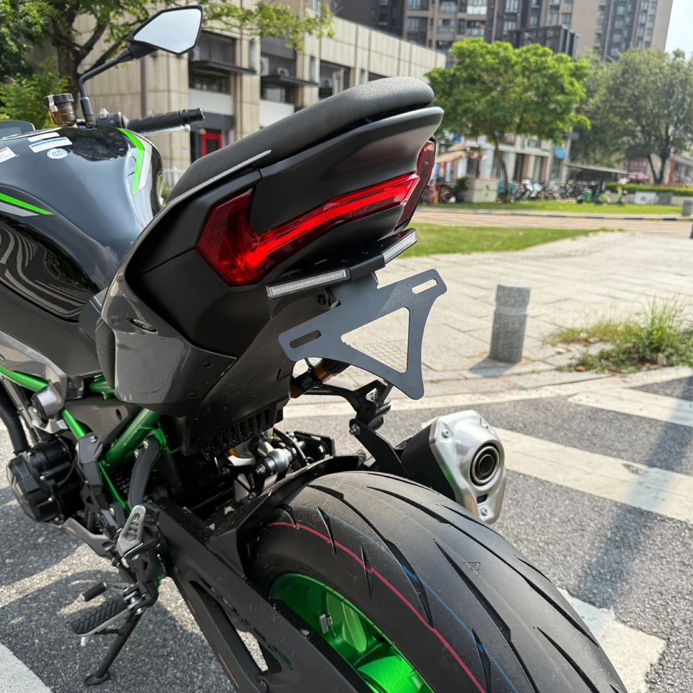 NEW Motorcycle License Plate Holder Rear Short Tail Tidy Fender Eliminator Bracket Kit Fit For Kawasaki Z900 Z 900 z900 2025