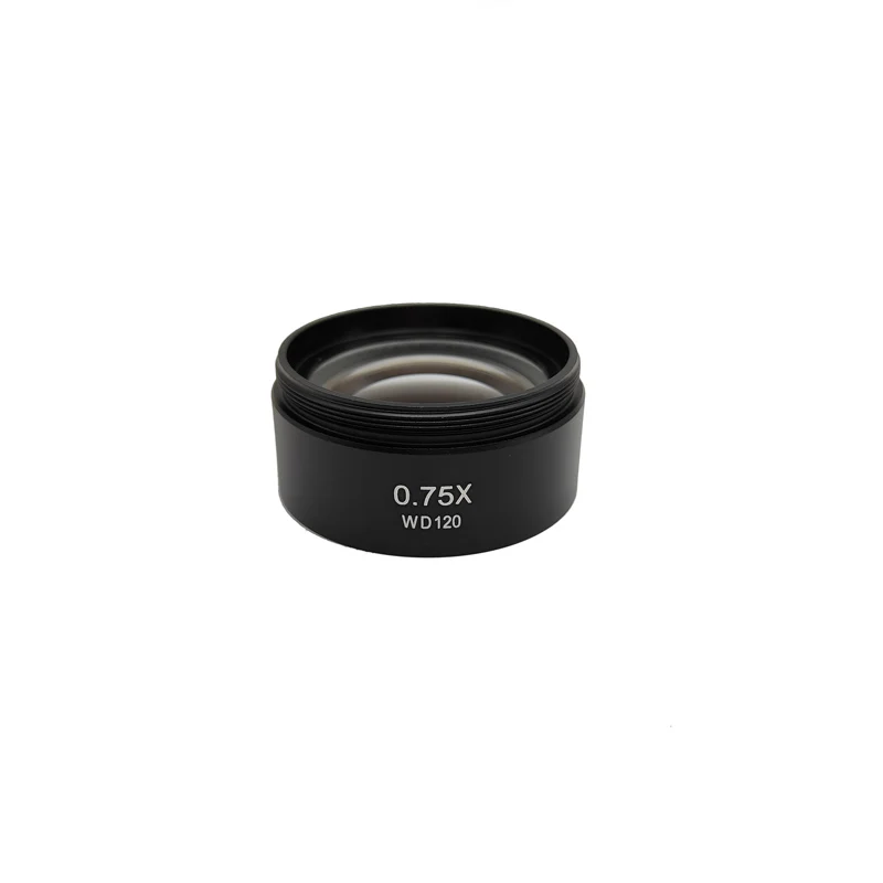 0.3X/0.5X/0.7X/0.75X/1X/1.5X/2X Microscope Auxiliary Objective Lens Barlow Lens 1-7/8\