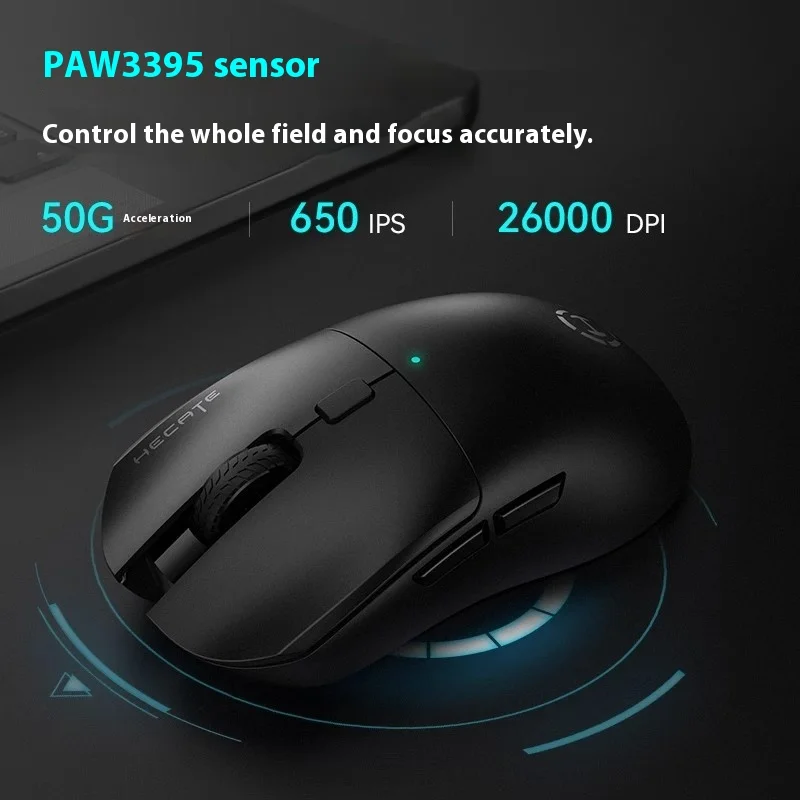 Edifier hecate g3m pro mouse tri modo paw3395 sem fio bluetooth leve mouse e-sports gamer acessório para computador pc presente