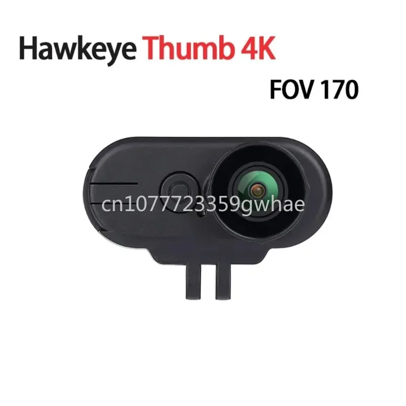 

Hawkeye Thumb 4K HD FPV 5-23V FOV 170 Degree with Gyroflow Support Remote Recording Only 15.5g for RC Racing Drone