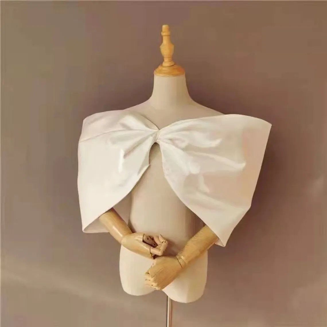 Satin Wedding Bolero Bridal Jacket Formal Party Bride Wrap Women Accessory Custom made color and size