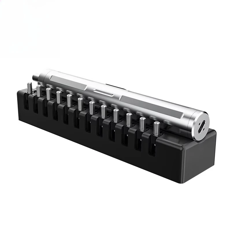 TBK Machine BK009 Cordless Electric Screwdriver Motor 24 Bits Handy Repair Set 1 Year Warranty for Phone Watch Camera Laptop PS4