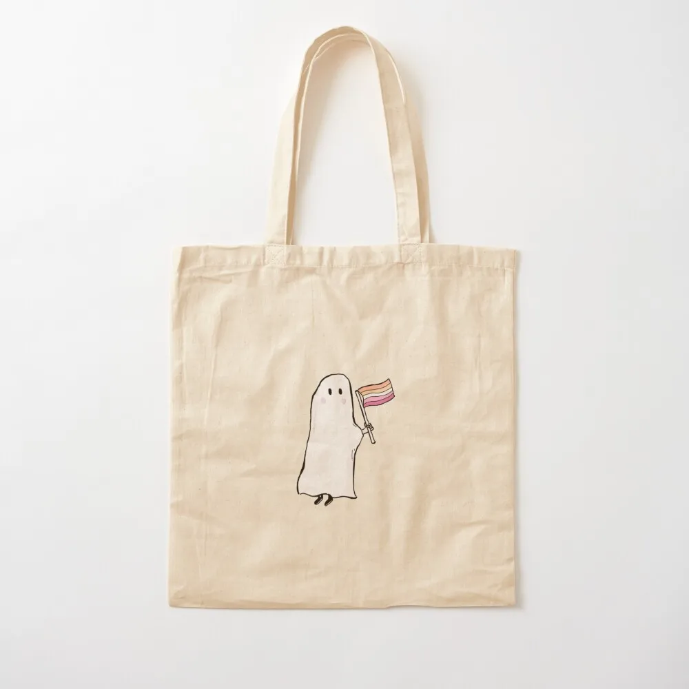 

little lesbian ghost Tote Bag tote bags cloth bags shopper bag women Canvas stote bag large size bags Canvas Tote