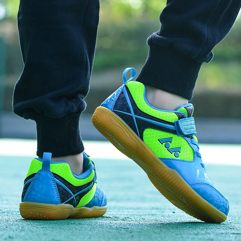 Men Table Tennis Shoes Couple Big Size Original Sneakers Boys Breathable Professional Competition Women Non-slip Badminton Shoes