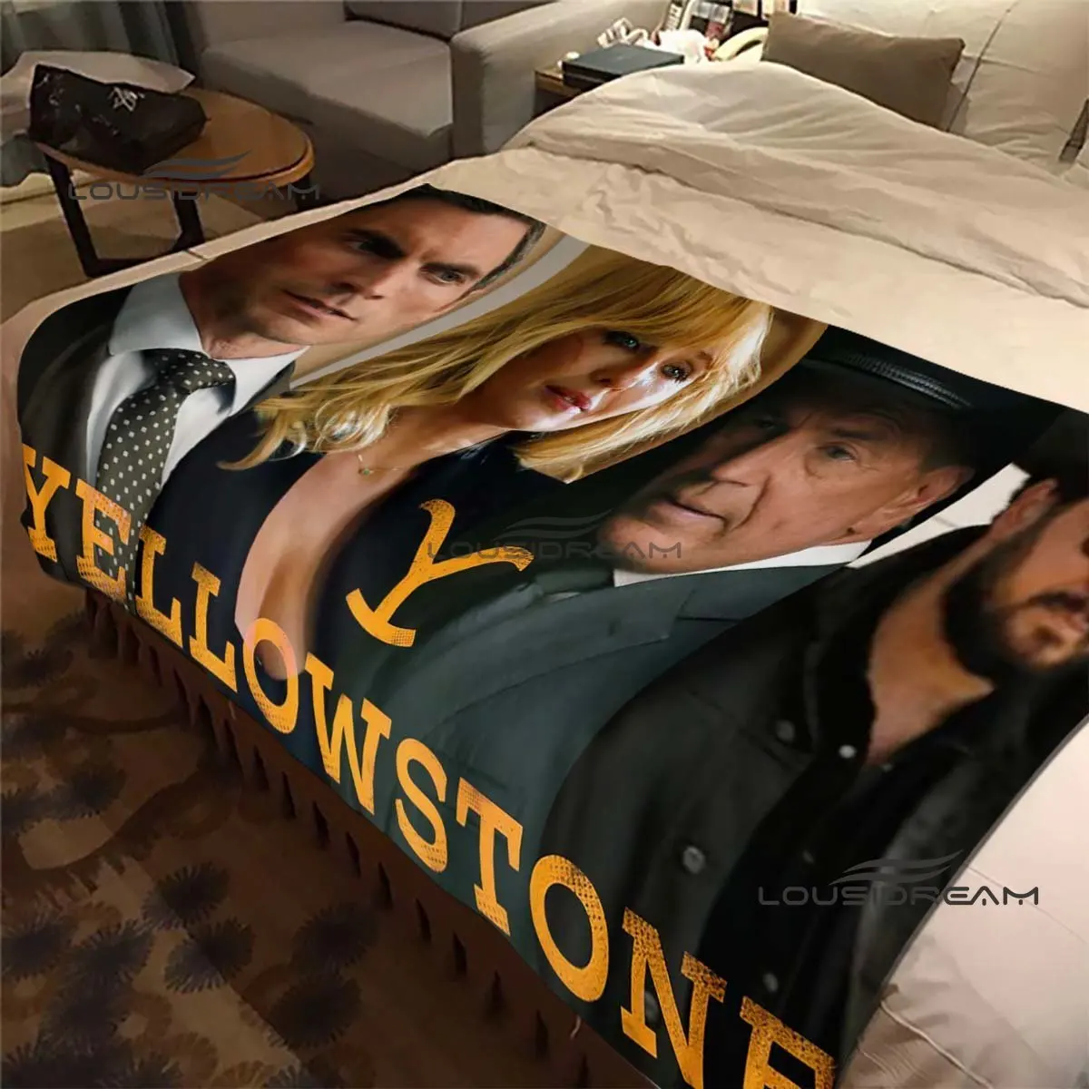 Yellowstone Dutton ranch Throws Blanket 3D printing Sofa Blanket Adults and Children Bedroom Living Room Decoration Blanket