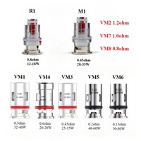 5pcs/pack PnP VM1/2/3/4/5/6/7/8 R1 M1 Mesh coils Atomizer Head for Drag 4 Kit VINCI/DRAG S/Drag X Mod Pod Kit