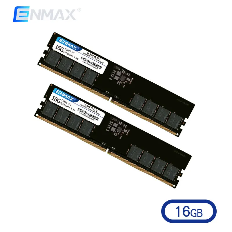 ENMAX DDR5 RAM Module 16GB*2 4800MHz 5200MHz 5600MHZ Memoria Ram DIMM Desktop Computer Gaming Memory Ram Micron samsung Hynix