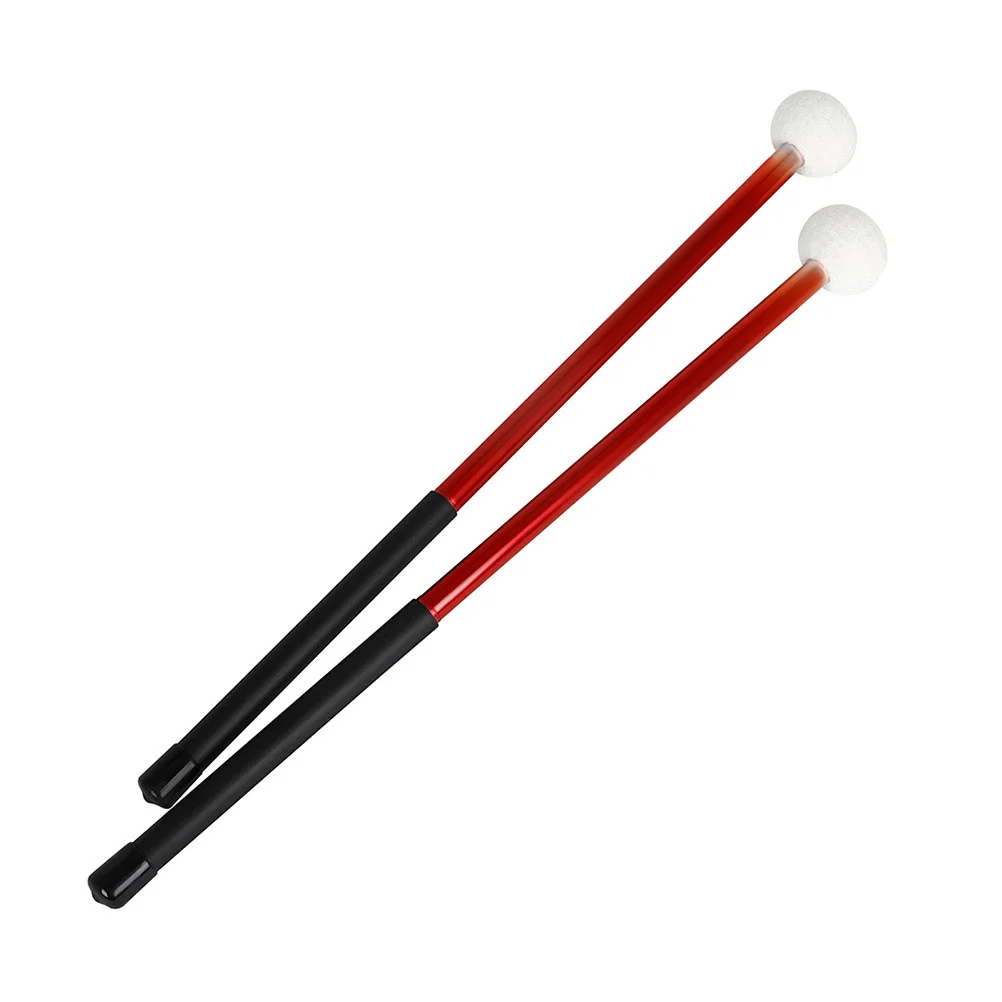 

Drum Practice Durable Percussion Stick Cool Drumsticks Colored Felt for Drummer Accessories