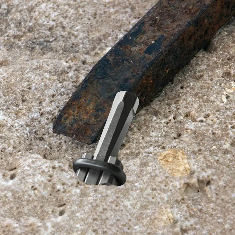 Rock Breaking Tools Heavy Duty Rock Wedges Stone Splitting Tools For Granites Concretes Boulders Volcanic Rocks Limestone Rocks