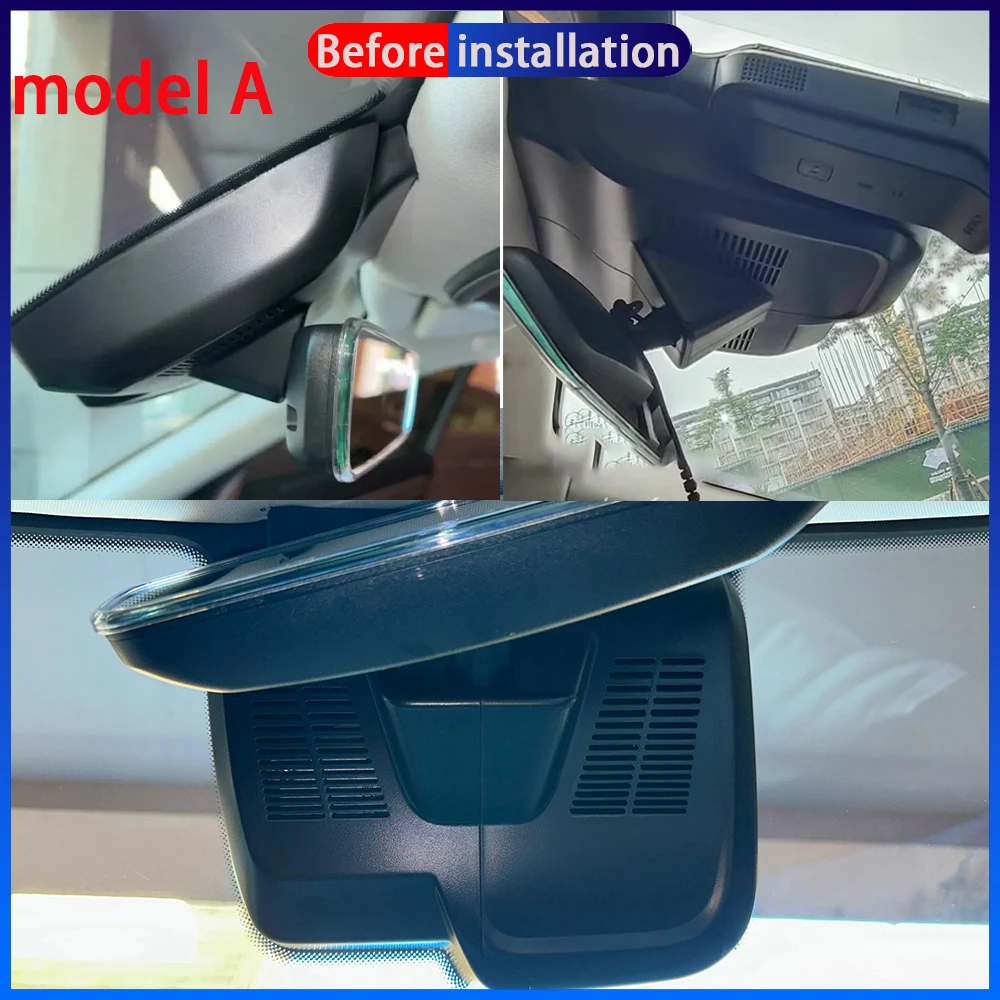 For Geely Xingyue S Tugella Knewstar 001 2019-2025 Dash Cam Camera DVR 4K UHD Night Vision Wifl Plug And Play Video Recorder