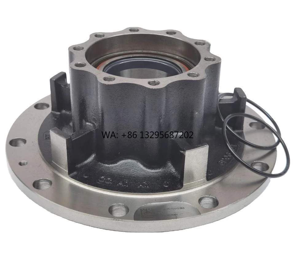 

712W35701-0168 Heavy Truck Parts SINOTRUK HOWO T5 T7H MCY11 MCY13 MCY16 Alex Rear Wheel Hub Assembly