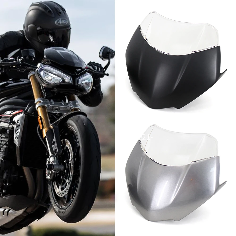 

Speed Triple 1200 RR Windshield Windscreens Motorcycle Accessories Wind Deflector Fit For Speed Triple 1200 RS RR 2021 2022