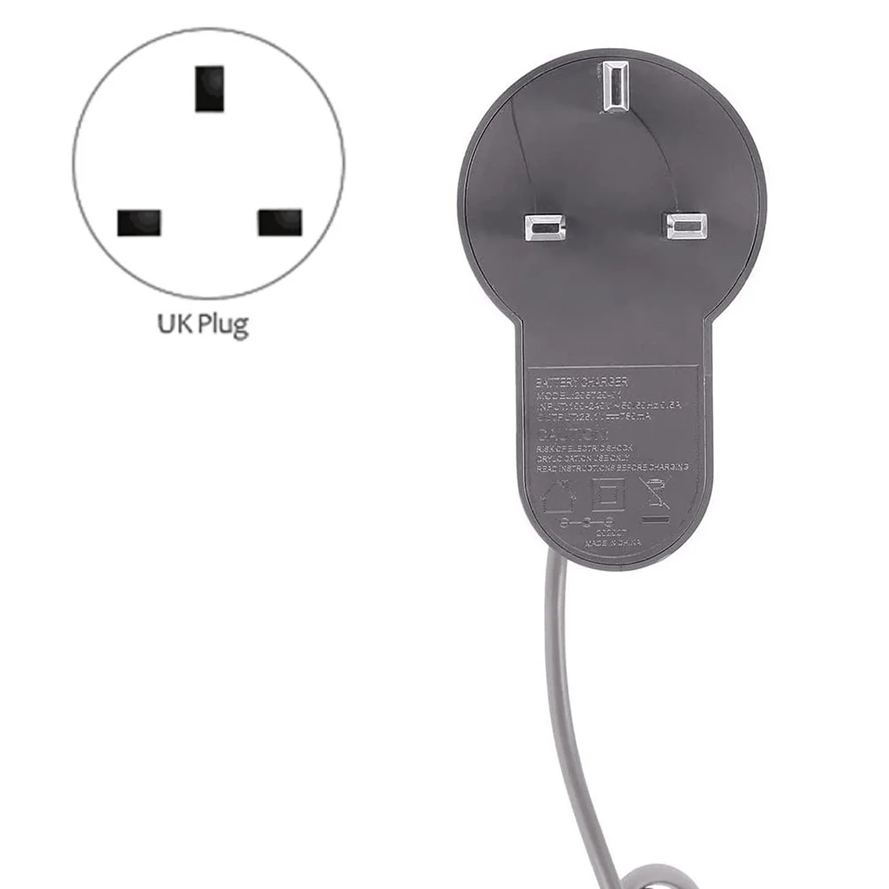 Netzladegerät-Adapter, Netzladegerät-Adapter für Dyson DC30/DC31/DC34/DC35/DC44/DC45/DC56, Staubsaugerteile, UK-Stecker