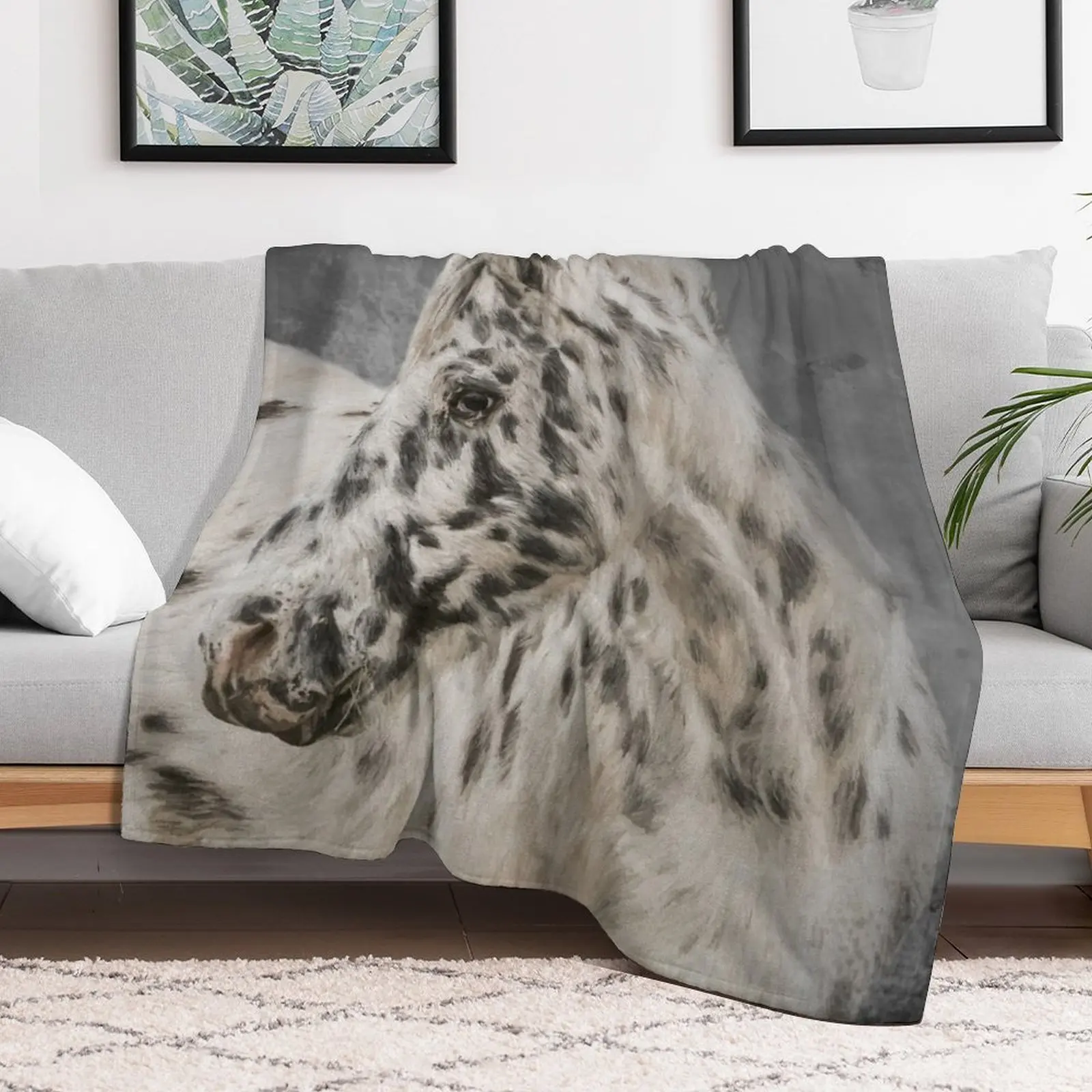 Leopard Appaloosa Throw Blanket Summer Heavy Blankets