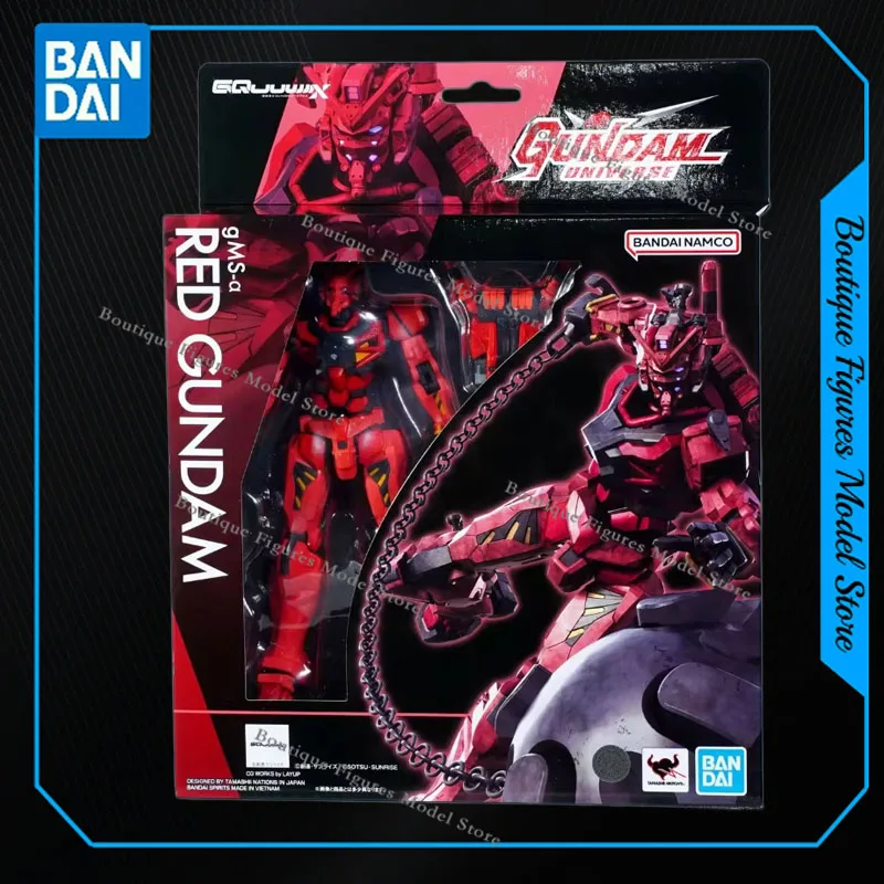 

Оригинальные фигурки Bandai GUNDAM UNIVERSE GQUUUUUUX GMS-α RED GUNDAM, аниме-фигурки, игрушки, подарки, модели, украшения