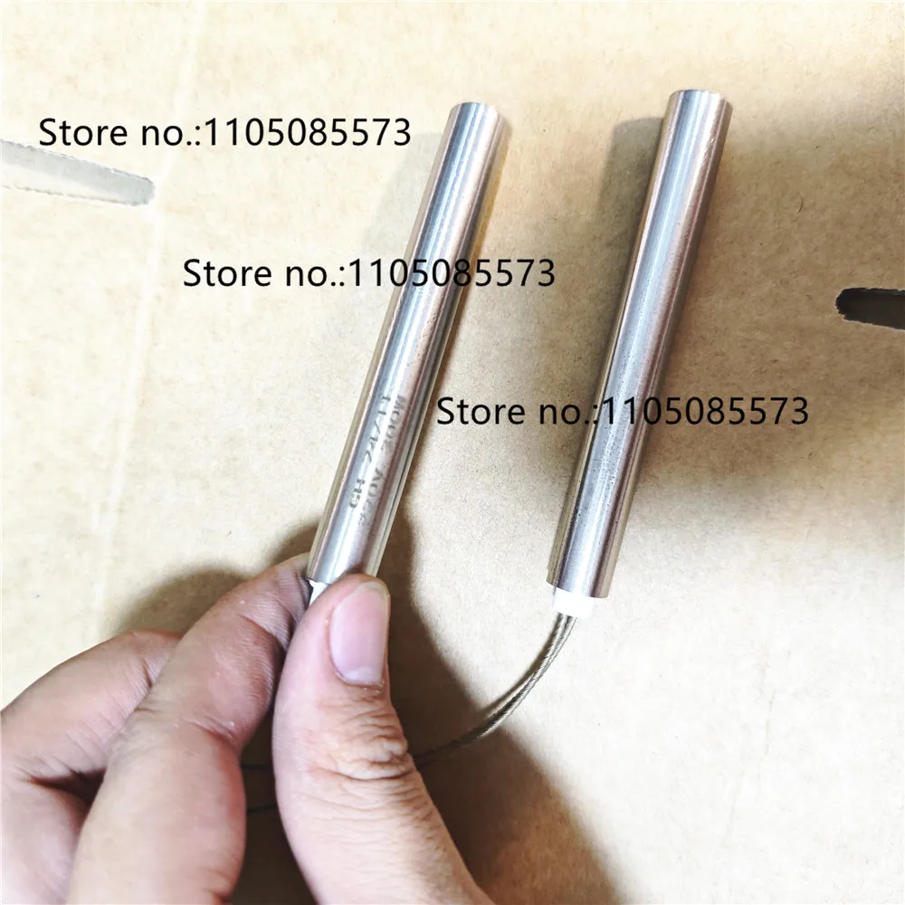 2pcs FR-900 770 1000 Special Sealing Machine Heating Pipe Electric Copper Block Strip for Heat Preservation