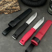 Tactical Fixed Blade Knife 440C Blade Nylon Fiber Handle Outdoor Hunting Survival Knives EDC Hiking Camping Fishing Tools