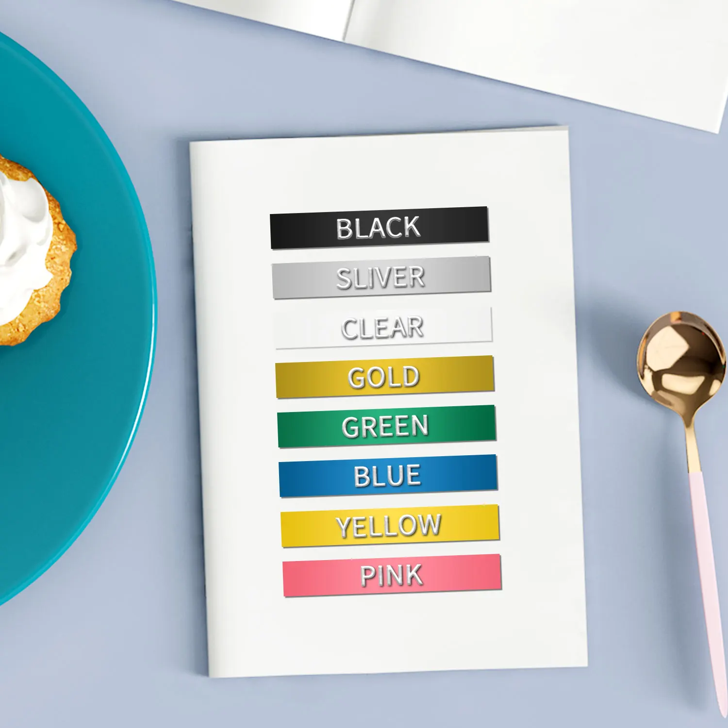 Topcolor Compatible Dymo 3D Label Tapes Embossing Labels for Dymo Label Maker Printer Ribbon Labeling Machine 1610 Motex E101