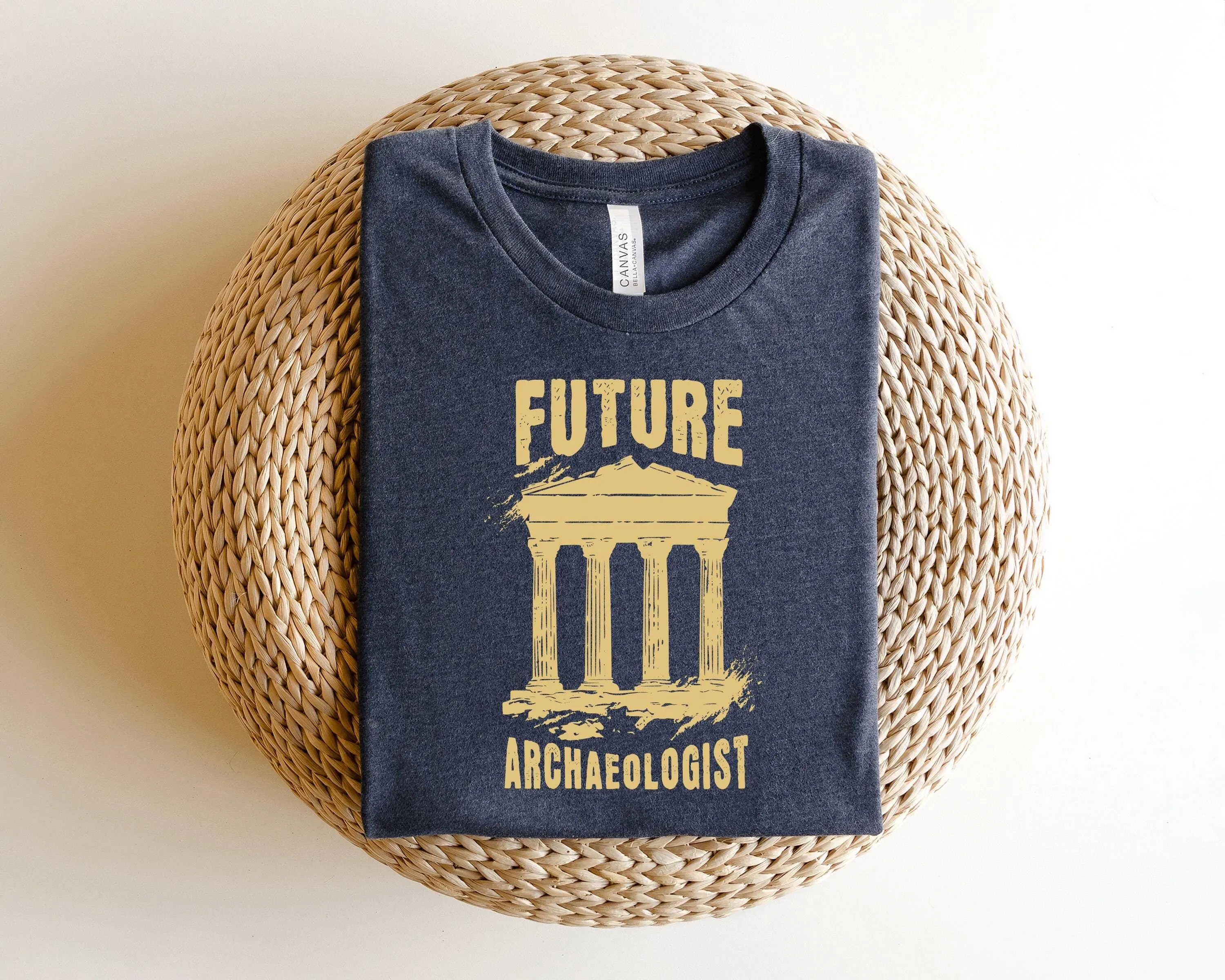 Future ArchaeologisT T Shirt Archaeology Lover History Enthusiast Grad Greek Pantheon