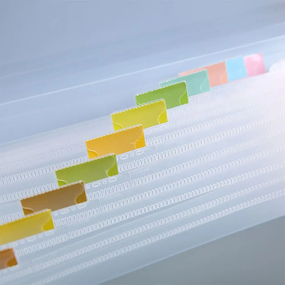 مجلد تخزين الأعمال توسيع الأكورديون منظم الملفات توسيع مجلد الملفات تحقق فاتورة استلام منظم المستندات ل B6 #4