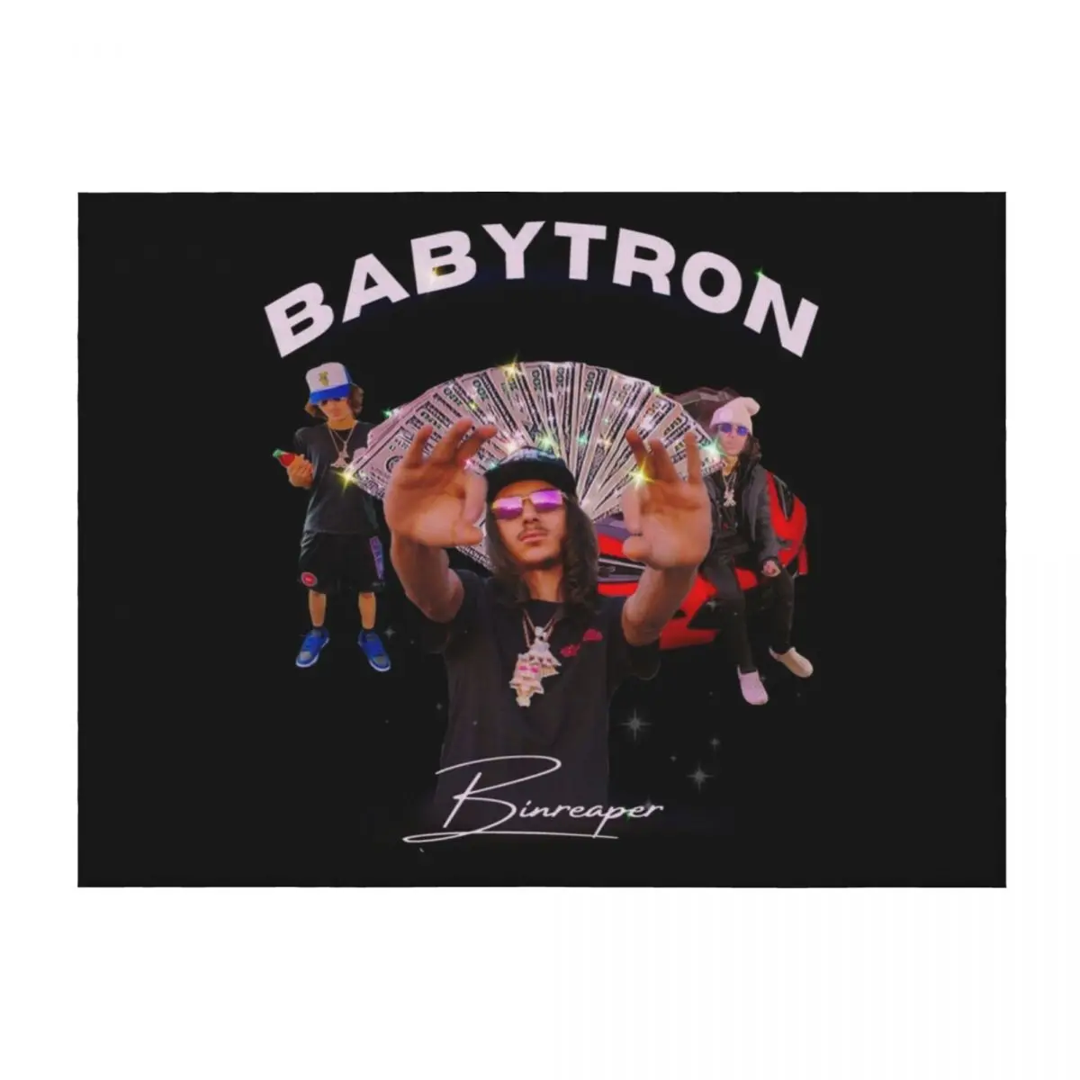 

Babytron 90-е рэп футболка пледы роскошные утолщенные самые мягкие волосатые мягкие одеяла для кроватей