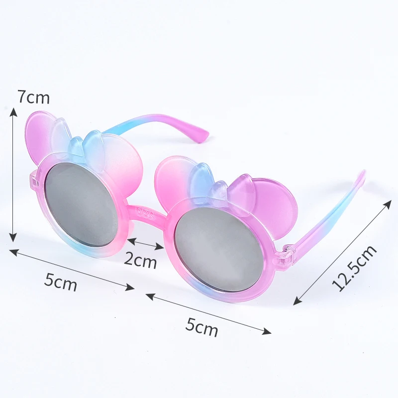 2022 Children Star Cartoon Round Colors Sunglasses Baby Girl Boy UV400 Goggles Outdoor Kids Summer Beach Holiday Eyewear