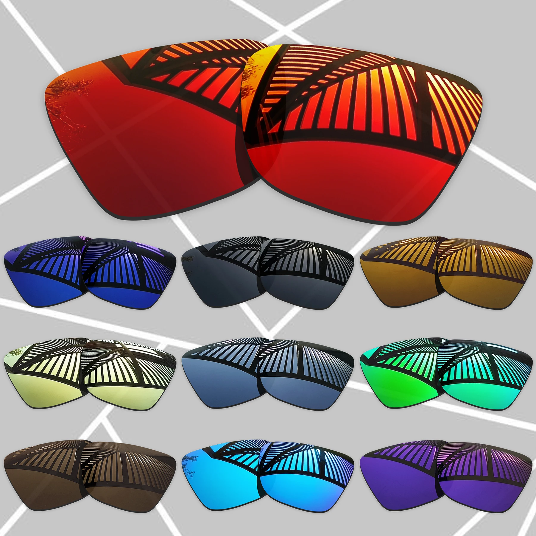

E.O.S Polarized Enhanced Replacement Lenses Compatible With Jimmy CHOO JC5009-53 5000 53mm Sunglasses - Multiple Choice