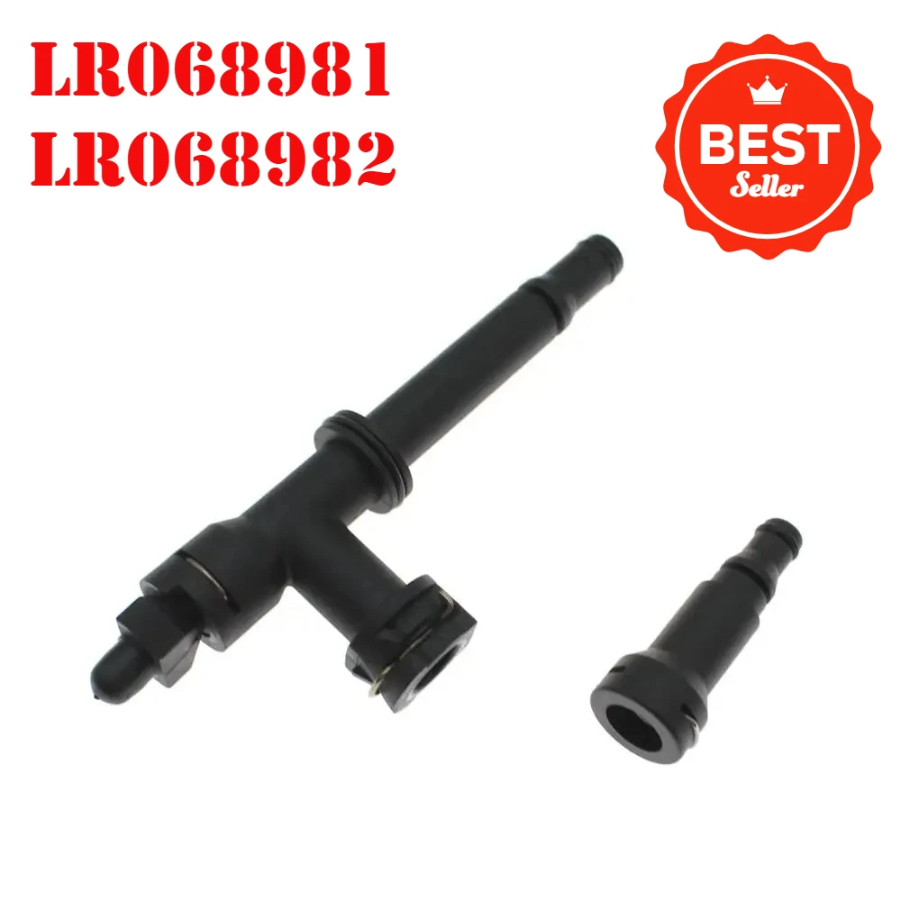 Clutch Slave Cylinder Valve + Adaptor  LR068981 LR068982 For Land Rover Defender 2.4Tdci 2.2TDci 2007 2008 2009 2010 2011-2016