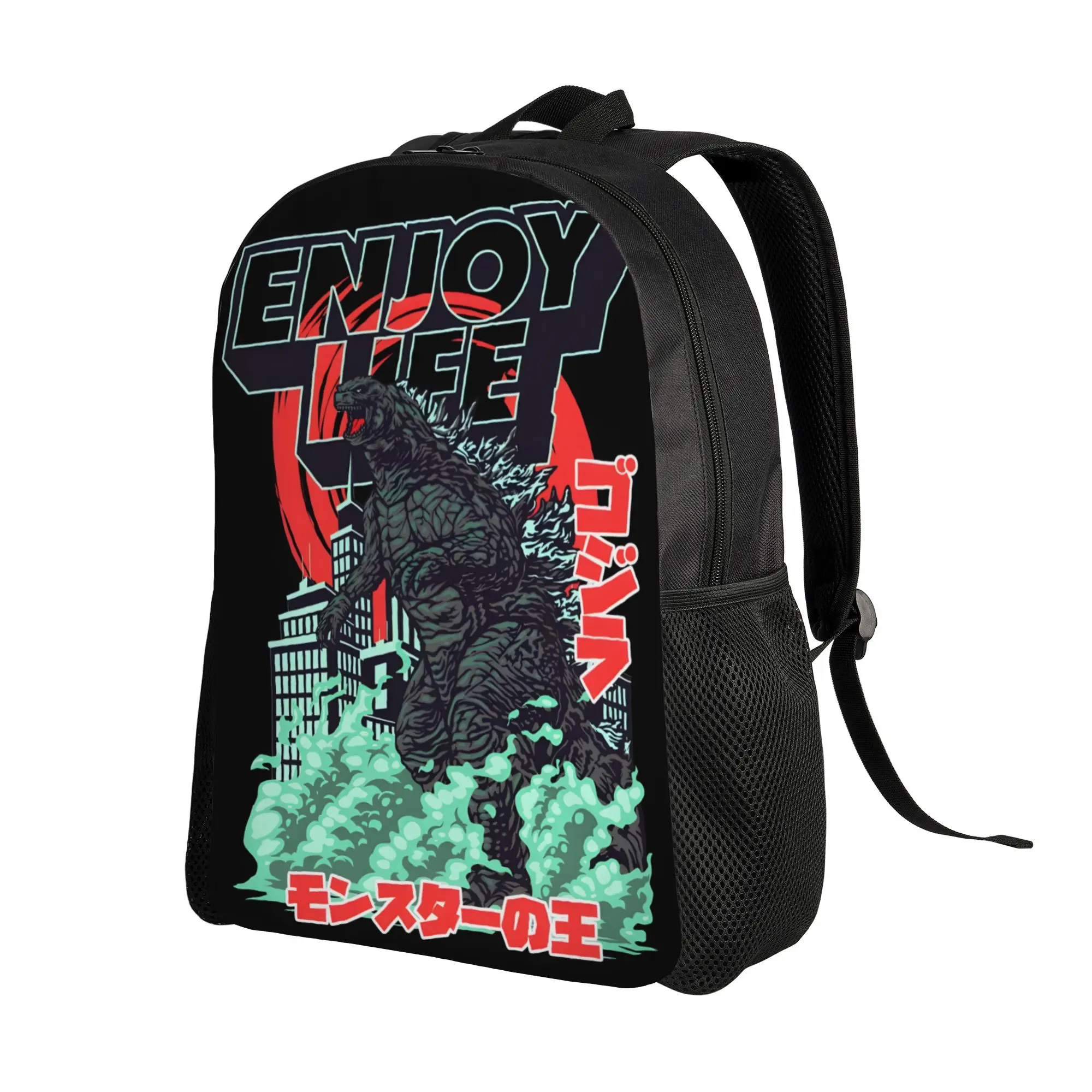 1Piece Backpack Giant Kaiju New School Year Daypack Hiking  Godzilla Birthday Gift New Term Starts