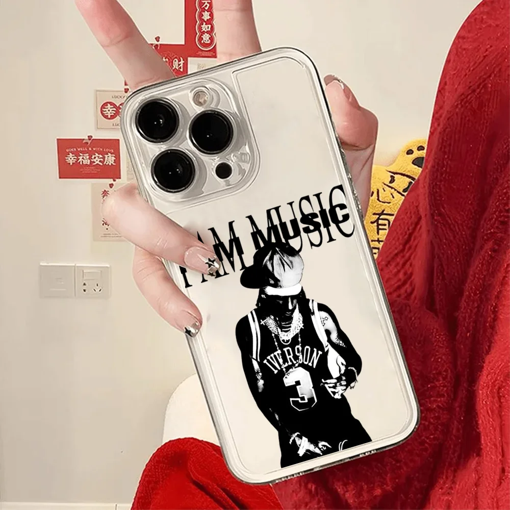 Rap P-playboi Carti Phone Case FUNDA For IPhone 12 11 13 14 15 16 17MINI Max Pro Plus Shockproof Soft Clear Back Cover