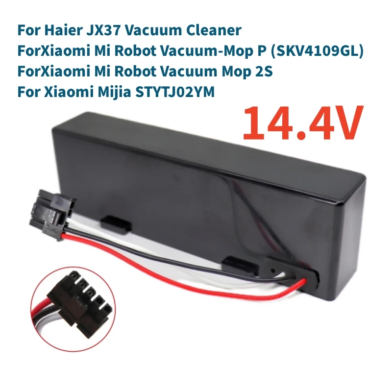 

Аккумулятор 14,4 В, 3500 мАч STYTJ02YM для пылесоса Xiaomi Mijia LDS, Mi Robot Vacuum-Mop P, Mi Robot Vacuum-Mop 2S/Haier JX37
