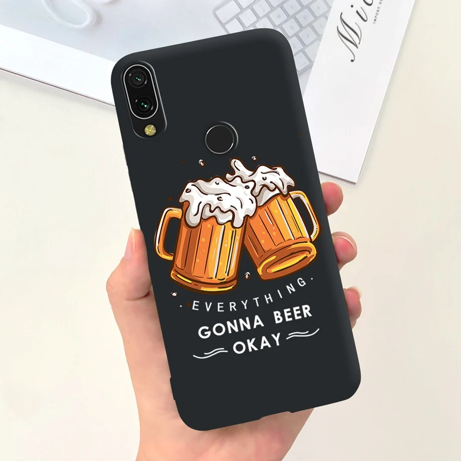 حافظة لهاتف هواوي y6 2019 y6 prime y6s 2019 مقاومة للصدمات ، حافظة حلوى من السيليكون السائل