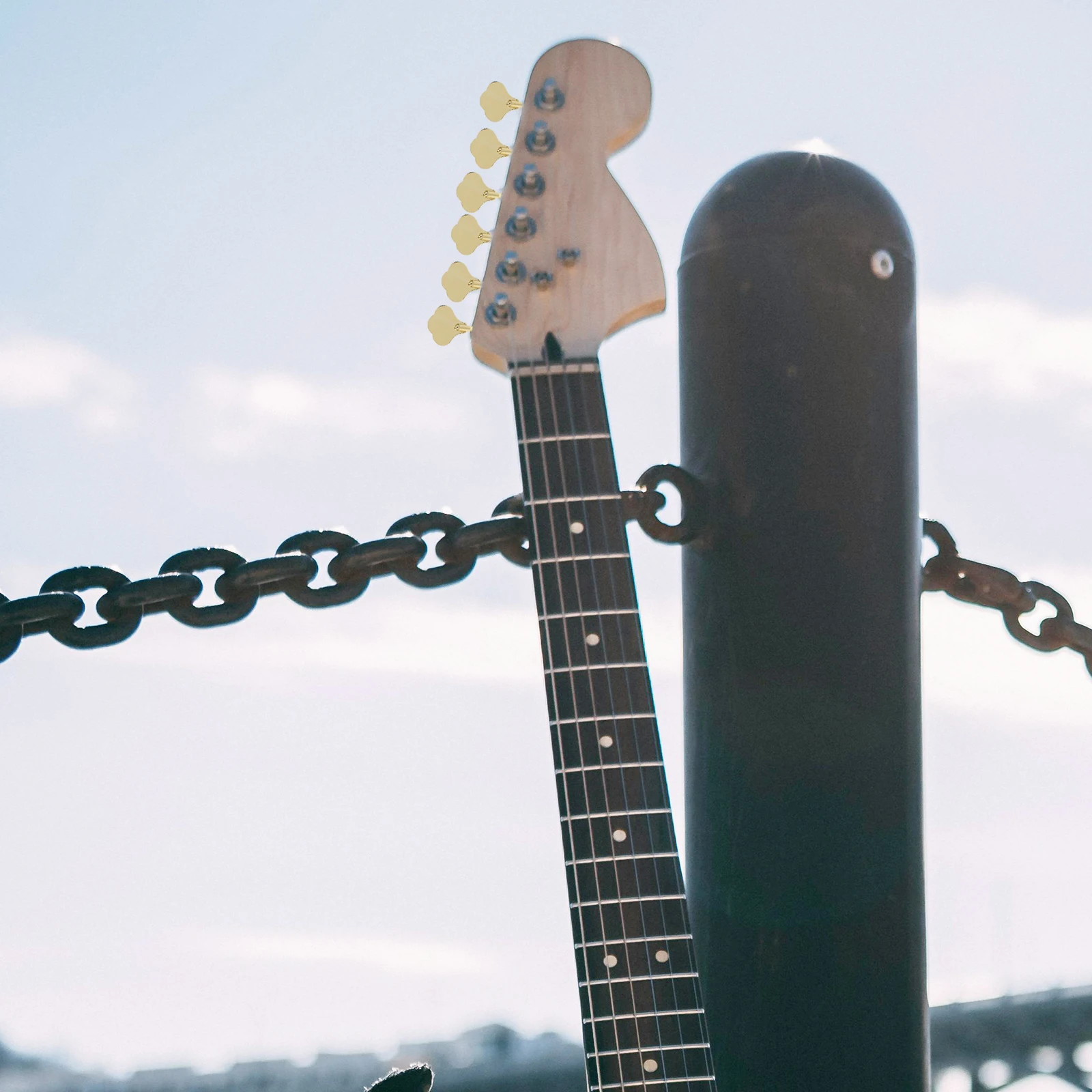 

2pcs Machine Head Tuners Bass String Tuning Pegs Replacement Professional Parts Locking Tuners Durable Easy Install Decorative