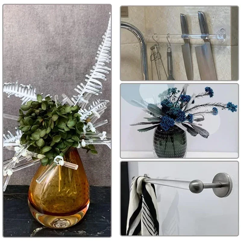 1/5/10 قطعة قضبان أكريليك شفافة قضبان مستديرة من الأكريليك لتقوم بها بنفسك نموذج بناء مادة مناسبة لملحقات المواد