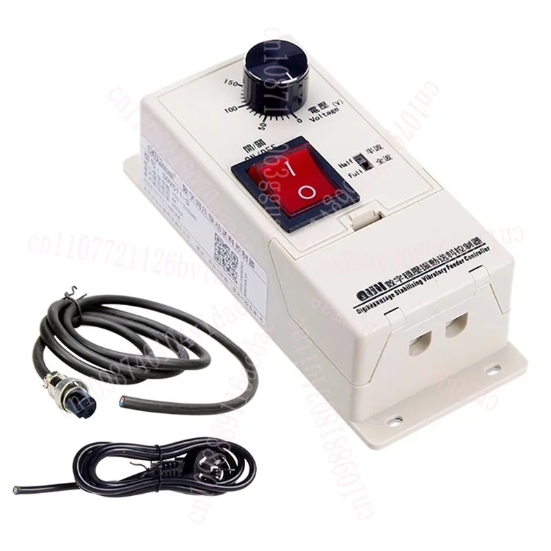 

SDVC11-S Цифровой стабилизированный контроллер подачи вибрационной чаши с напряжением - линейная регулировка, автоматическая стабилизация напряжения, плавный запуск