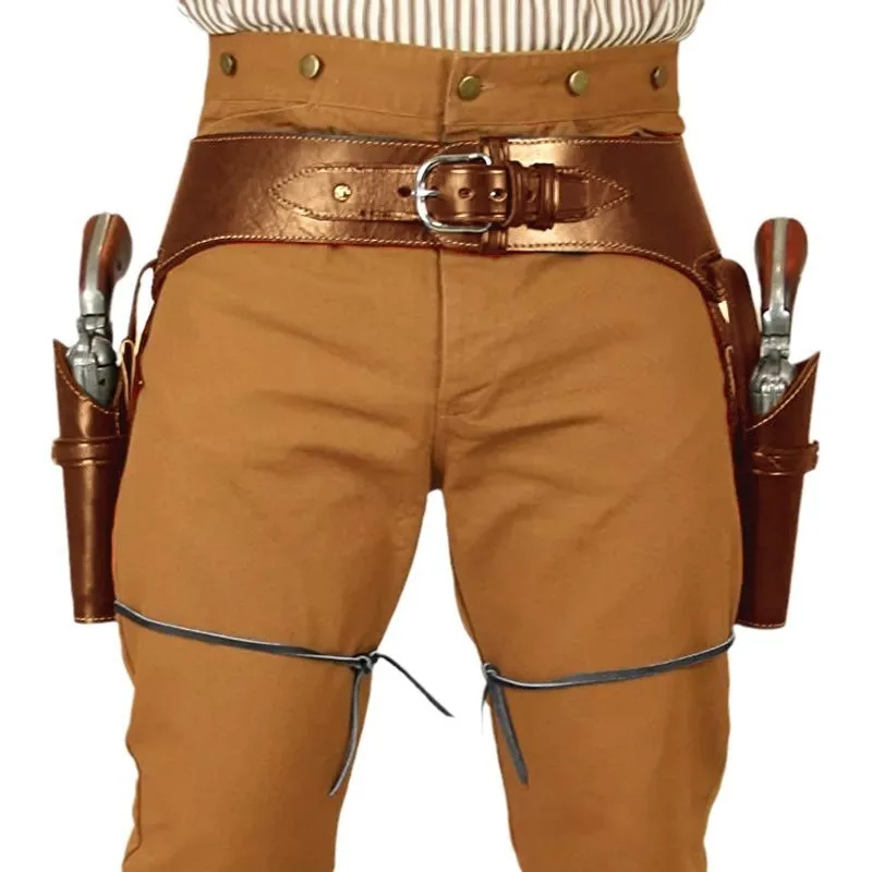 

Punk Western Revolver Gun Belt Vintage Medieval Cosplay Accessory