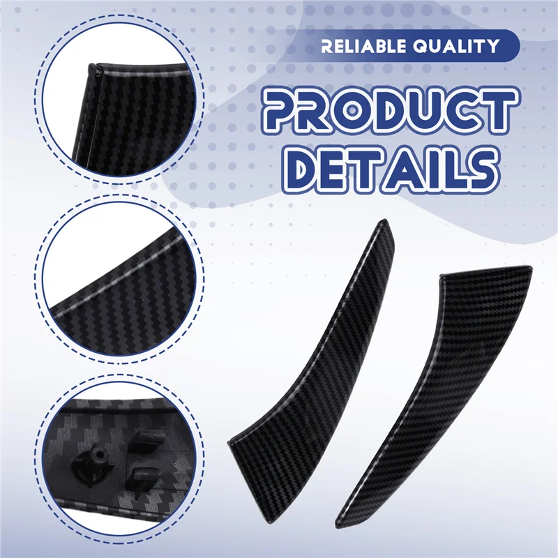 

1Pair Of Interior Door Handle Armrest Covers For Nissan Altima 2008-2012, Part Numbers 80944-JN00A & 80945-JN00A