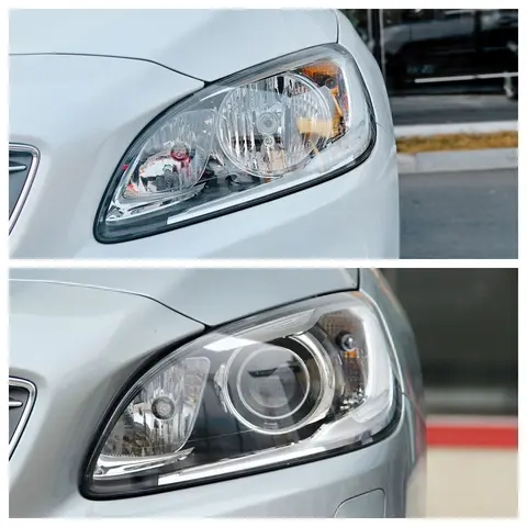 볼보 V60, S60, S60L, 2014, 2015, 2016, 2017, 2018, 2019, 자동차 용품 조명 렌즈 쉘, 오리지널 렌즈 교체