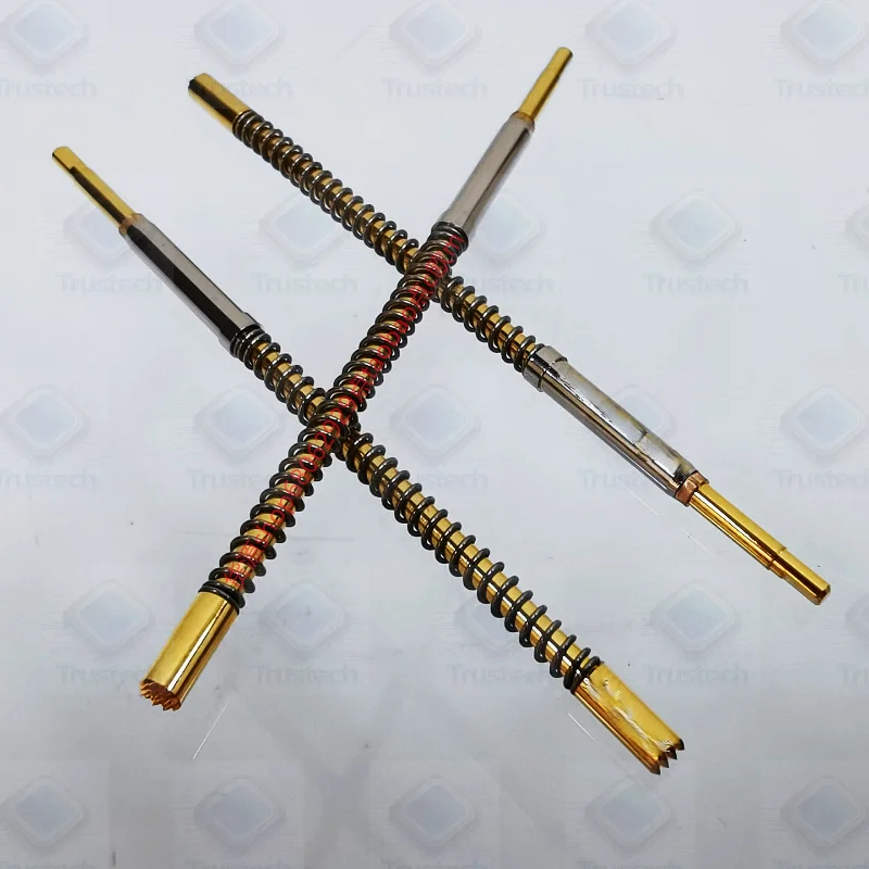 Original  10pcs CP2.8-H2.8 flower-shaped probe, GR2.8 flat-head test probe, 48MM/69L long special spring probe, 30A current