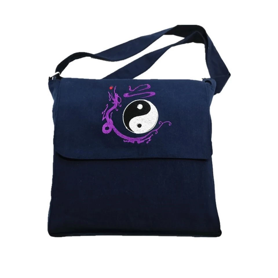 Taoism Priest Tai Chi Bagua Bag Monk Bags Taoist Tai Chi Multi-function Bag Anime Cosplay Canvas Bag