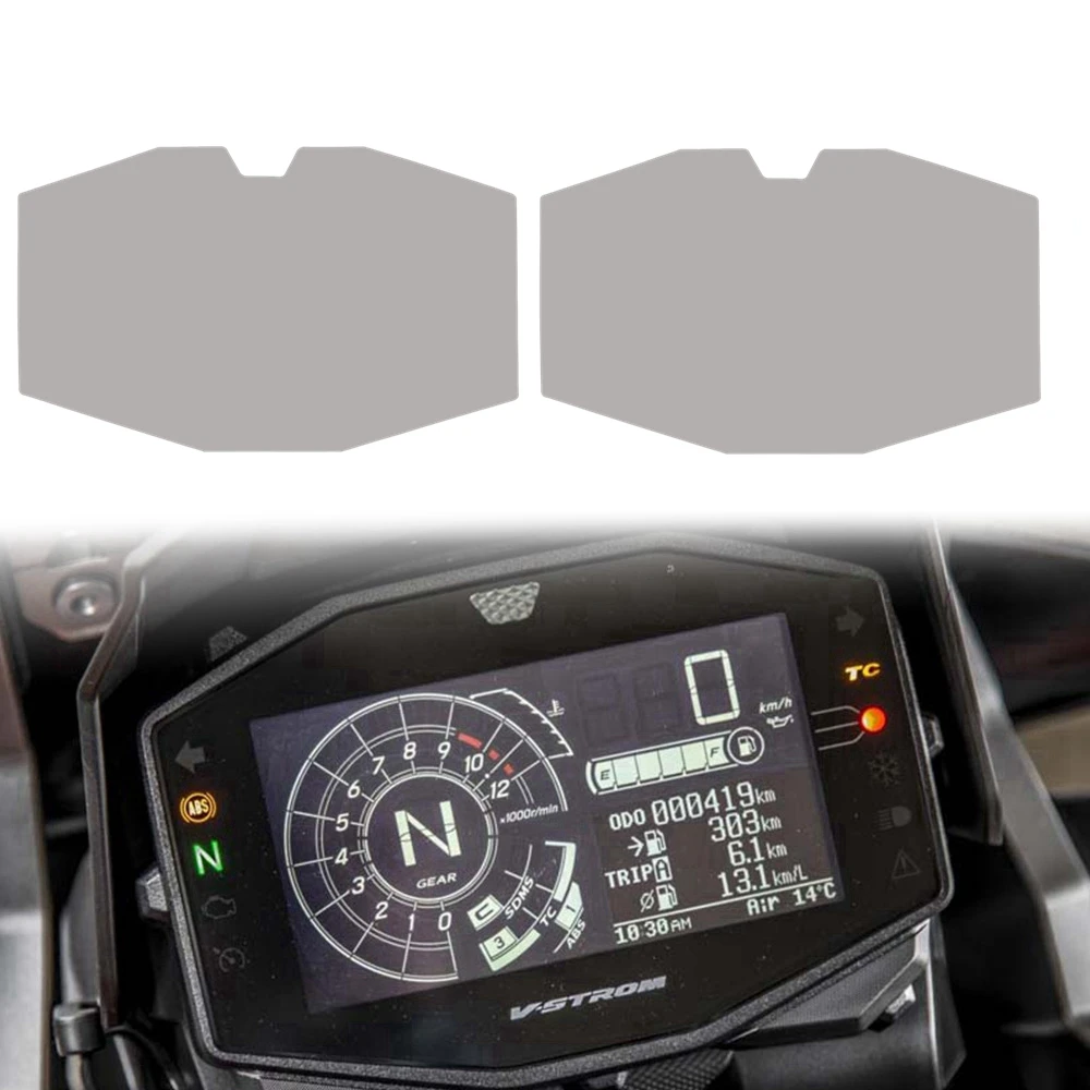 FoR SUZUKI GSX-R1000R L7 17-2022 Accessories Scratch Cluster Screen Dashboard Motorcycle Protection Instrument Film