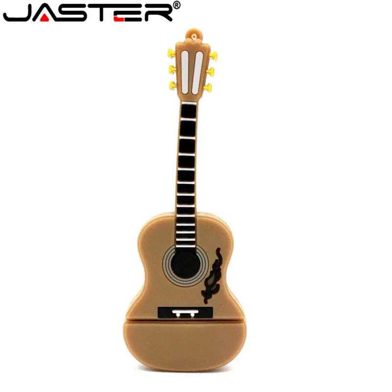 Jaster USB z postacią z kreskówki 2.0 śliczny instrument muzyczny gitara skrzypce uwaga pamięć USB 4GB 8GB 16GB 32GB 64GB moda Pendrive Usb